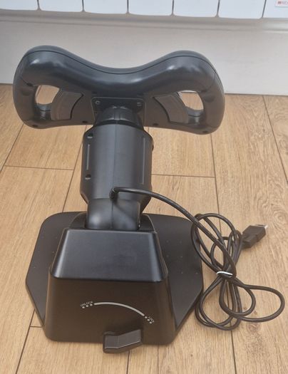 Sega Saturn w/ 3D Control Pad, Arcade Racer, Lightgun and Games