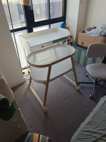 Baby Bassinet Cot on wheels