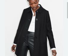 ME+EM black wool coat