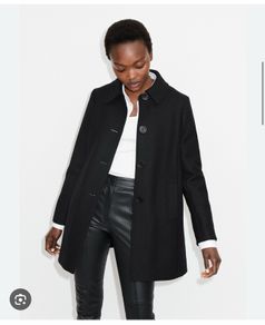 ME+EM black wool coat
