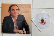 Charles Aznavour and Francoise Hardy vinyl