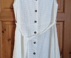 dress lined lovely light for summer size 12 shein L
