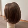 Human hair wig brown Image 2