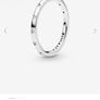Sterling Silver Pandora ring with cz stones Image 4