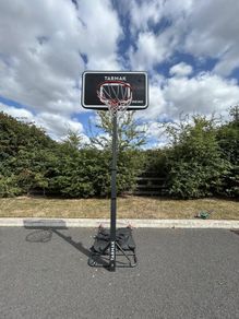 Folding Basketball Hoop with Adjustable Stand (2.40m to 3.05m) - B100 Box