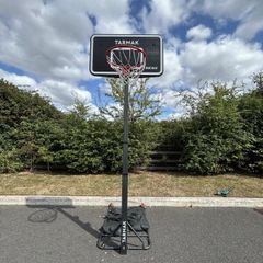 Folding Basketball Hoop with Adjustable Stand (2.40m to 3.05m) - B100 Box