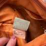 LONGCHAMP Orange Leather Bag for sale.  Collection only from Naas Co Kildare Image 8