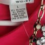 WD NY cerise peplum top Sz L (Fit 14-16UK) - Bnwt Image 6
