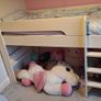 children's bed. LITTLE DREAMERS PLUTO MODEL with star tent. Image 2