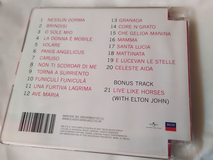 Pavorotti - The Ultimate Collection Cd