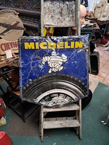 Vintage Garage Michelin Sign