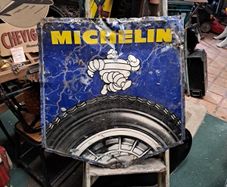 Vintage Garage Michelin Sign