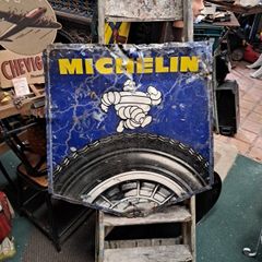 Vintage Garage Michelin Sign