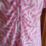 BNWTS Dunnes ladies pink and white short sleeve blouse size 18 Image 3