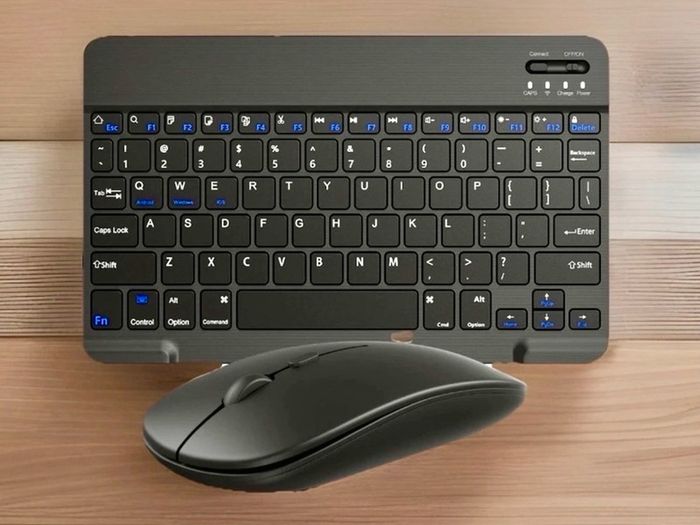 Bluetooth Wireless Keyboard and Mouse Set Rechargeable for iPad Tablet Laptop PC