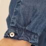 Esprit denim style dress with embroidery detail Sz S ( Fit 8-10 UK) Image 5
