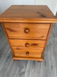 Solid wooden Bedside locker