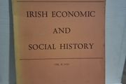 Irish Economic and Social History  .Vol 2. 1975