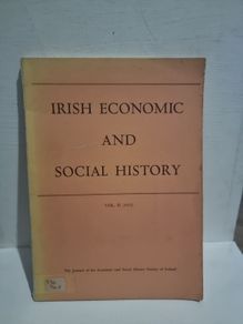 Irish Economic and Social History  .Vol 2. 1975