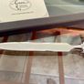 Pewter Letter Opener Traditional Khanjar Oman Image 5