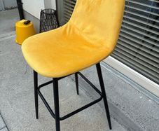 Yellow high stool