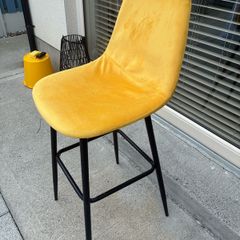 Yellow high stool