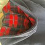 Abercrombie & Fitch Men's Navy Duffle Coat Size Medium Image 10