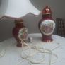 Limoges Set of LAMP and ginger Jar Image 2