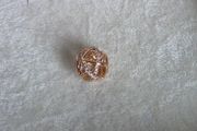 Pandora sparkling polished lines charm rose gold 14 plated perfect condition