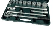 Bruder Mannesmann 15 Piece Socket and Ratchet Spanner Set 3/4" 2065