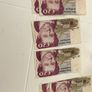 Old Irish Banknote rare At 27 euro each 20 pound note 12pc 1995, two 1993, two 1999, 1992,1994 Image 3