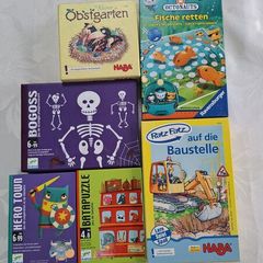 Kids Board Games Bundle! Mostly Djeco Games - Haba