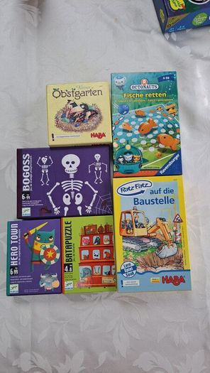 Kids Board Games Bundle! Mostly Djeco Games - Haba