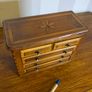 A fabulous Victorian miniature inlaid apprentice piece. Image 2