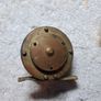Antique brass J Bernard of Picadilly fishing reel Image 3