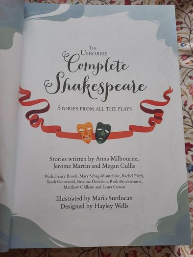 The Usborne Complete Shakespear: Stories from all the Plays