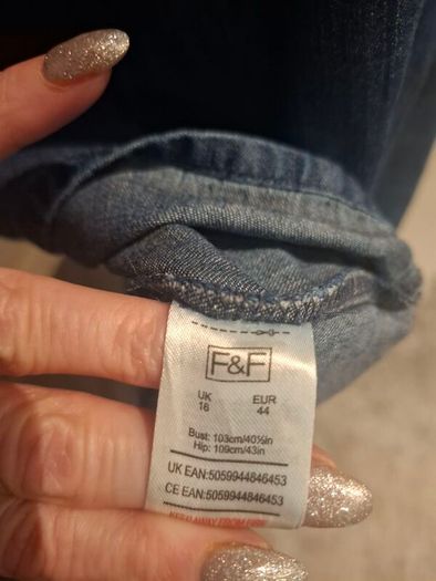 Denim Dress Size 16