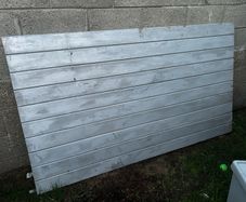 steel frame gate