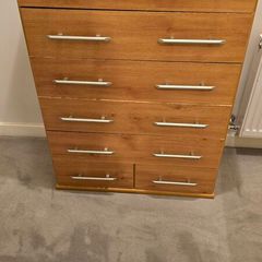 Chest of drawers - channels need fixing