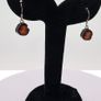 Heathergems Sterling Silver Earrings & Natural Heather In Original Box Image 9