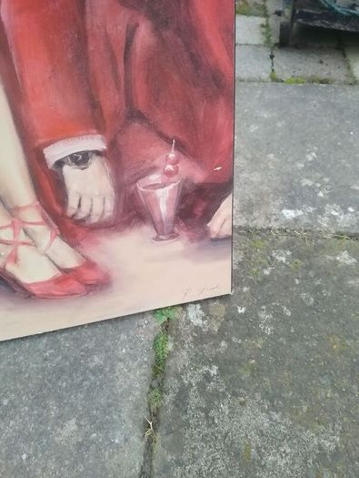 2 matching canvas