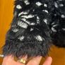 Super soft Fluffy black christmas jumper never worn Image 4
