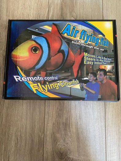 Brand new remote control fly fish balloon clown fish Party Idea