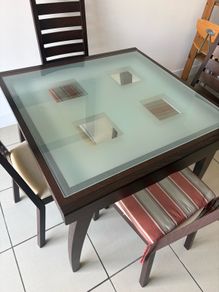 Dining table and chairs