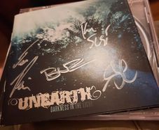 Unearth: Darkness In The Light - CD (U.S. Release 2011 - Fully Autographed)