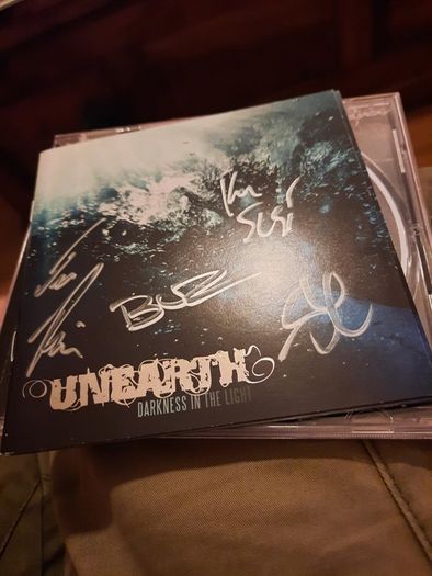 Unearth: Darkness In The Light - CD (U.S. Release 2011 - Fully Autographed)