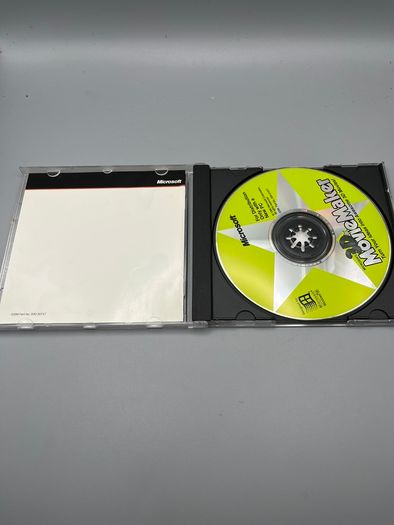 Pc Cd-rom Software 3d Movie Maker Microsoft Windows 95 1996 Vintage