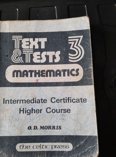 old maths school books from 80's