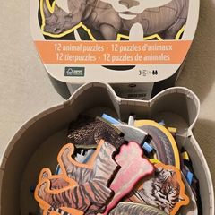 Cool animal puzzle. Like new.