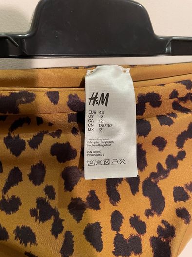 H&M Leopard Bikini Bottoms Size 16!
